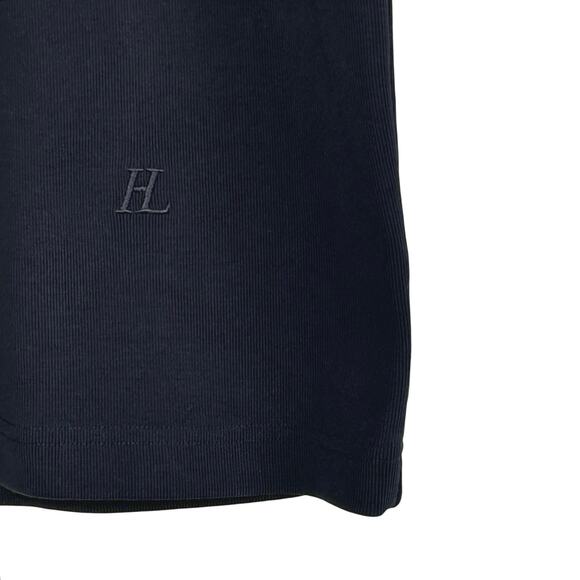 Helmut Lang Seam Detail Rib T Shirt in Black - Picture 8 of 10